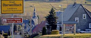 Oberweißbach in Thüringen. Der Heimatort der getöteten Polizistin Michèle Kiesewetter könnte eine Schlüsselrolle in dem Kriminalfall spielen.