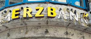 Ewige Baustelle. Die Commerzbank musste in der Finanzkrise Staatshilfen in Anspruch nehmen, um zu überleben. Aber die Lage wird nicht besser.