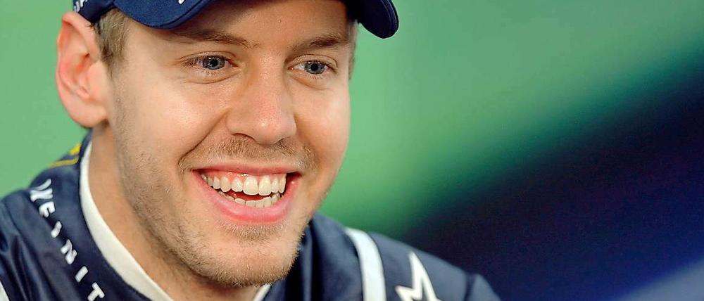 Im letzten Rennen nur auf Platz zwei, insgesamt aber auf Platz eins: Sebastian Vettel.