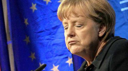 Merkel bleibt hart.