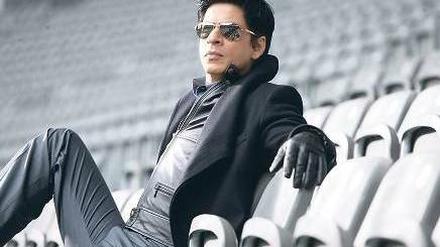 Cool India. Shah Rukh Khan hat „Don 2“ auch im Olympiastadion gedreht. Foto: dpa