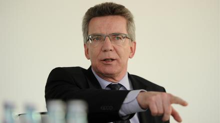 Thomas de Maizière: "Wir lassen Afghanistan nicht allein".