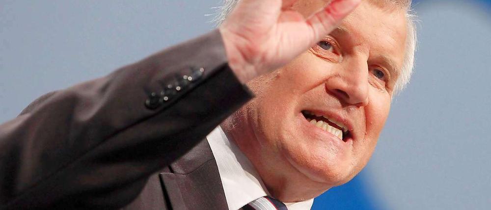 Verteilt zu Beginn des neuen Jahres Schelte: Horst Seehofer.