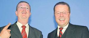 Zweimal Ex. Der frühere Porsche-Chef Wendelin Wiedeking und der ehemalige Finanzvorstand Holger Härter.