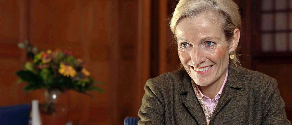 Wirtschaftssenatorin Sybille von Obernitz.
