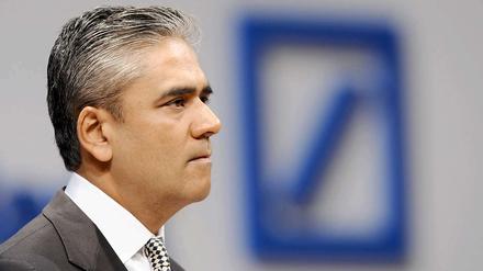 Anshu Jain ist noch kein Chef und kämpft schon mit Schwierigkeiten.