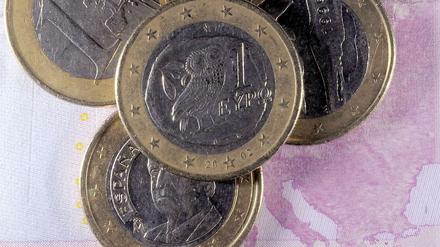 Sieht ganz schön alt aus: Die Euro-Flut der EZB soll laut Merkel aber nur eine "temporäre Maßnahme" sein.