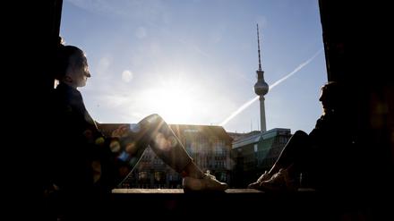 Die Berlinerinnen und Berliner hatten ihre Stadt zeitweise fast für sich allein.