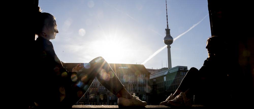 Die Berlinerinnen und Berliner hatten ihre Stadt zeitweise fast für sich allein.