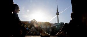 Die Berlinerinnen und Berliner hatten ihre Stadt zeitweise fast für sich allein.