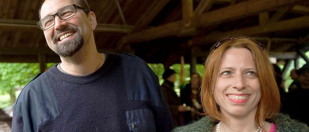 Christiane Schinkel wird neue Berliner Landesvorsitzende der Piratenpartei - und folgt damit Hartmut Semken nach.