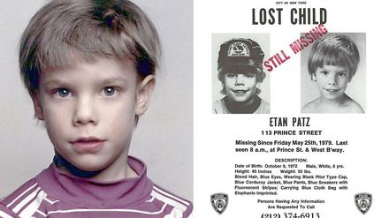 Etan Patz verschwand am 25. Mai 1979 in Brooklyn in New York.