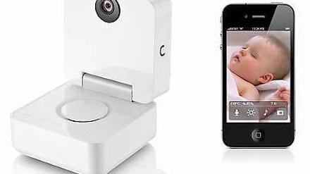 Der Babymonitor sieht wie eine Schmuckschatulle aus.