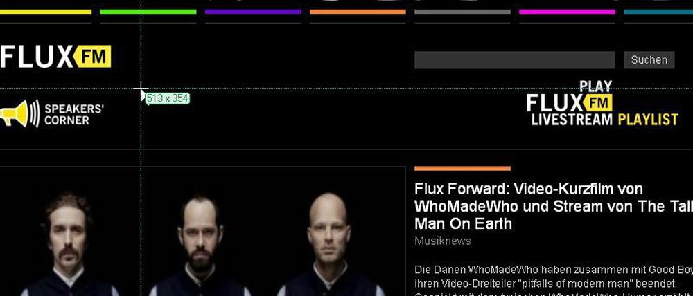 Bei FluxFM ist vieles im Fluss. Im März ist der Sender mit seiner speziellen Musikmischung aus Indie, Alternative, Rock und Elektro von Berlin-Mitte nach Kreuzberg gezogen.