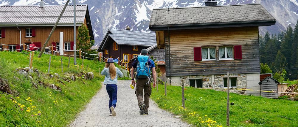 Das Maderanertal im Kanton Uri ist für eine Wanderung oder eine Bike-Tour geeignet.