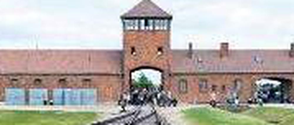 Ort der Tat: Die Rampe vor dem ehemaligen Vernichtungslager Auschwitz-Birkenau.