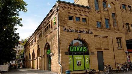 Der neue Gravis-Laden in der Kulturbrauerei.
