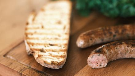 Wildschweinbratwurst von Wilde Wurst.