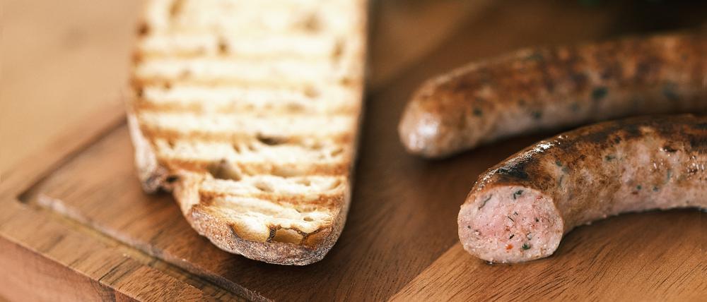 Wildschweinbratwurst von Wilde Wurst.