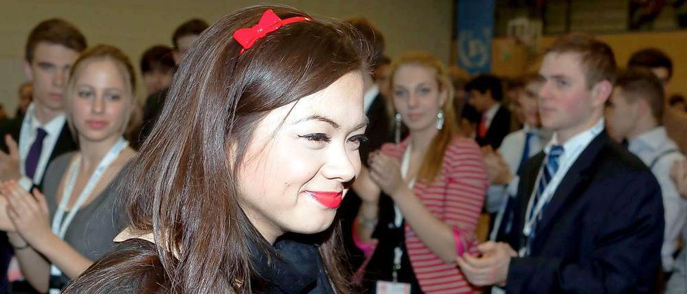 Tina K. will unter jungen Leuten für mehr Respekt und Zivilcourage werben.