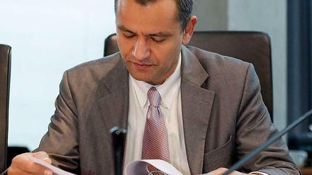 Der Vorsitzende des NSU-Untersuchungsausschusses im Bundestag, Sebastian Edathy.