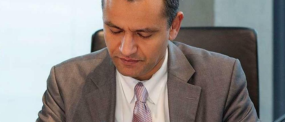 Der Vorsitzende des NSU-Untersuchungsausschusses im Bundestag, Sebastian Edathy.