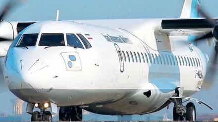 Lauter und langsamer als Düsenjets sind Propellermaschinen, hier eine ATR 72-600, noch heute. Doch sie sind sparsamer und werden wieder öfter auf Kurzstrecken eingesetzt.Foto: ATR