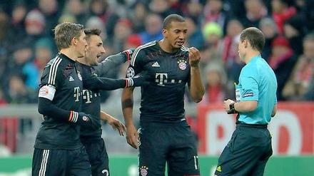 Jerome Boateng konnte den Platzverweis nicht nachvollziehen.