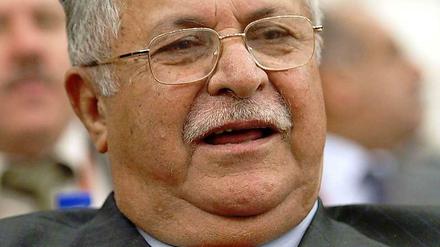 Der irakische Präsident Dschalal Talabani (79) ist nach einem Schlaganfall ins Koma gefallen. 