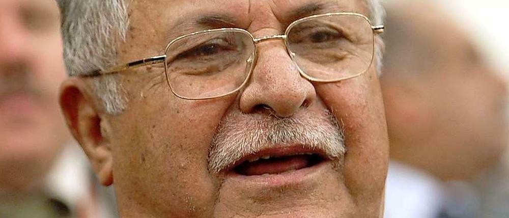 Der irakische Präsident Dschalal Talabani (79) ist nach einem Schlaganfall ins Koma gefallen. 
