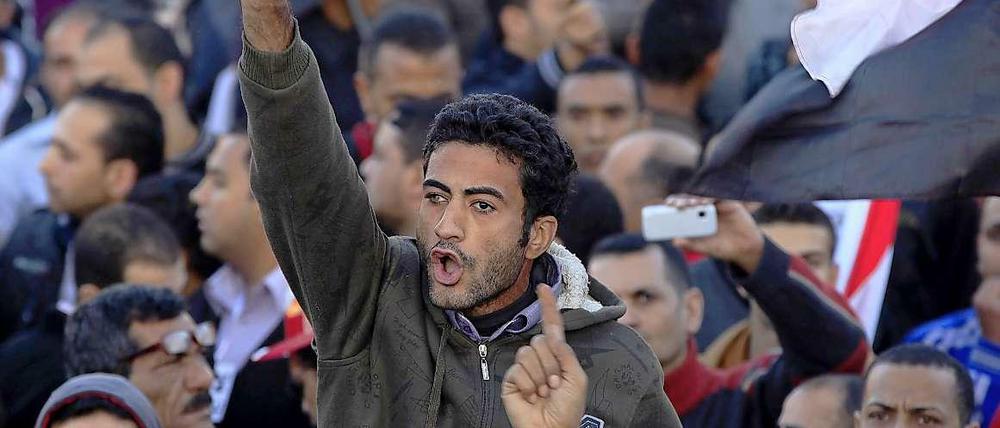 Demonstration gegen Mursi auf dem Tahrir-Platz in Kairo.