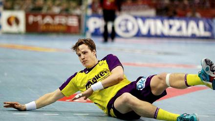 Opfer des Spielplans? Sven-Sören Christophersen fehlt den Füchsen bis Ende des Jahres mit Außenbandanriss und einer leichten Meniskusverletzung im rechten Knie.