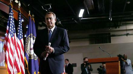 Der Verhandlungsführer der “Grand Old Party“ im Repräsentantenhaus, John Boehner, hat einen "Plan B" vorgelegt, einen Kompromissvorschlag in der Haushaltsdebatte. Doch seine Partei konnte sich nicht mit den darin vorgeschlagenen Steuererhöhungen anfreunden.