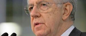 Der italienische Premier Mario Monti will sein Amt niederlegen.