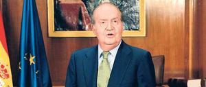 Früher konnte er die Spanier für sich einnehmen, heute fühlen sie sich abgestoßen. Juan Carlos bei seiner Weihnachtsansprache. 