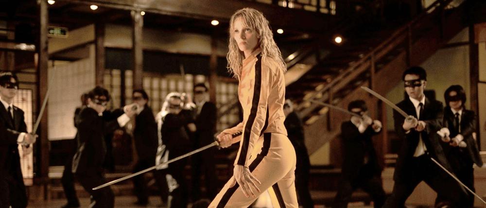 Die Braut gegen "Crazy 88" in Quentin Tarantinos "Kill Bill Vol. 1": Haben Sie eine Idee, die Szene nachzudrehen? Wir haben es mal mit Tomaten probiert...