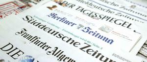 Die Vielfalt der Presse nimmt weiter ab.