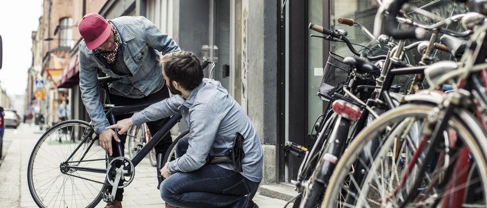 Der Frühling ist eine Zeit, in der sich viele Menschen ein neues Fahrrad zulegen.