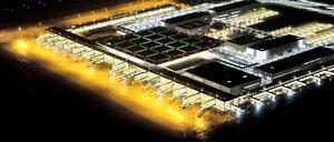 Der Flughafen BER in Berlin-Schönefeld: Eröffnung ungewiss, ebenso die Mehrkosten für den Lärmschutz.