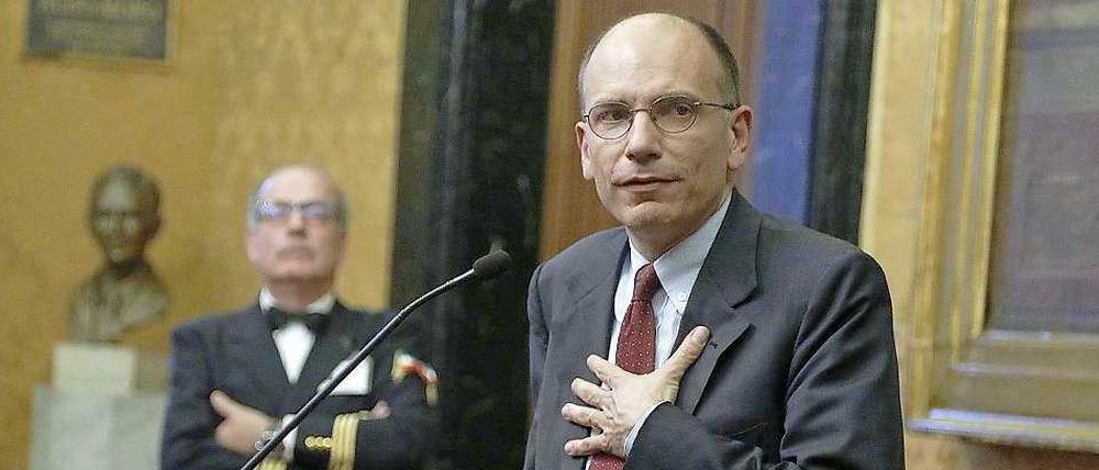 Enrio Letta soll neuer Premierminister Italiens werden.