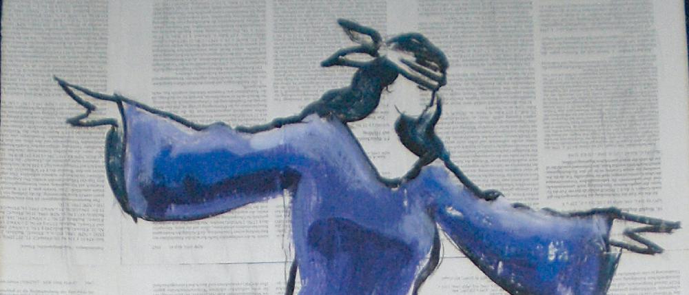 Empfindliches Gleichgewicht. So sieht der ehemalige Anwalt Justitia.