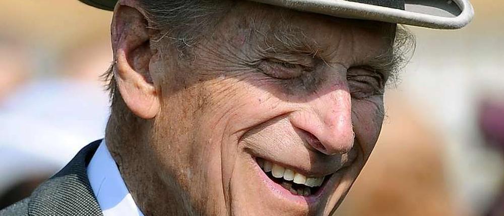 Prinz Philip mit Zylinderhut