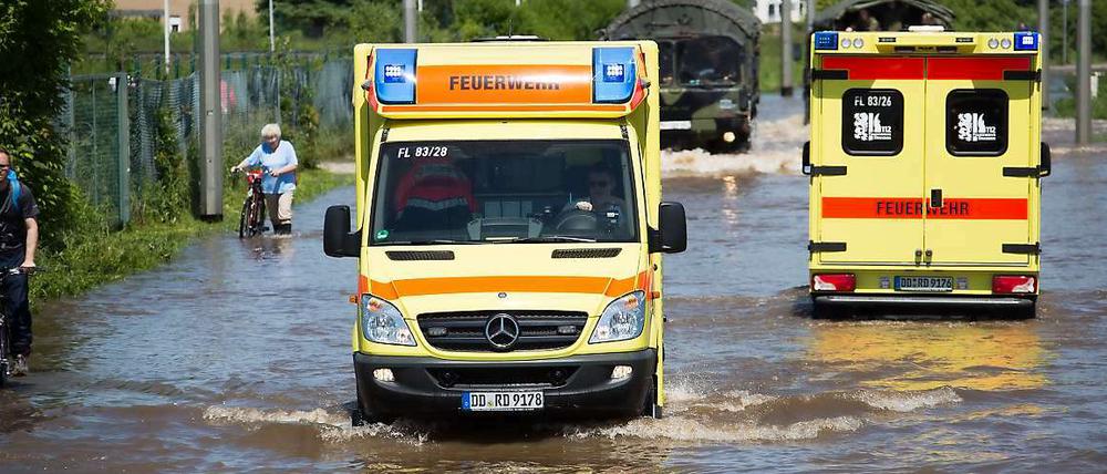 Was wusste die Regierung? Ostdeutschland wird offenbar nicht erst seit dem Hochwasser evakuiert.