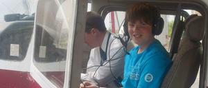 Rory Staunton bei Flugstunden