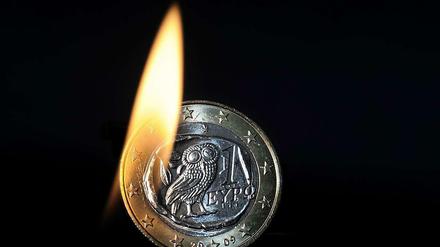 Geld brennt nicht? Dieses schon. 