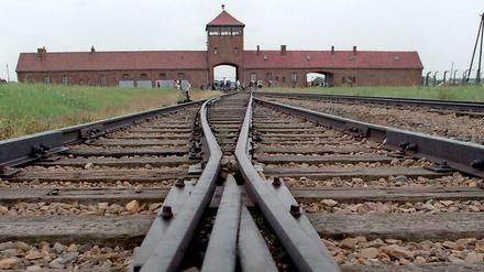 Auf den Schienen des Güterbahnhofes von Auschwitz-Birkenau kamen die Häftlingstransporte an.