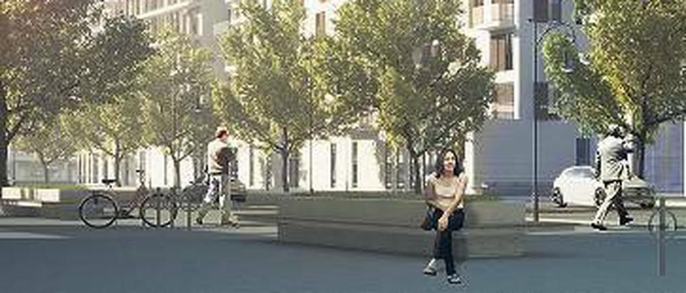 Wohnquartier in der Nähe des Alexanderplatzes. Schon lange geplant, sollen in der Keibelstraße 6 jetzt endlich 280 Mietwohnungen errichtet werden.