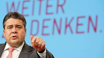 Sigmar Gabriel bei der IG BCE.