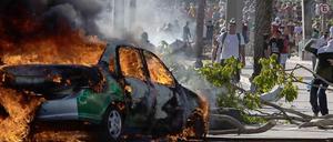 Nach brasilianischen Polizeiermittlungen drohen zur Fußball-WM 2014 Anschläge.
