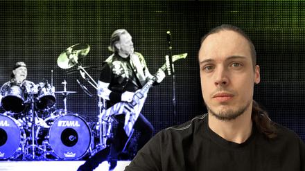 Der ukrainische Blogger und Podcaster Andriy Vasylenko (29) ist Experte für Musik der Band Metallica.